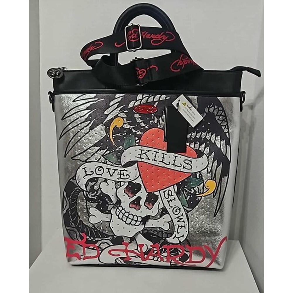 Ed Hardy NWT back pack / tote